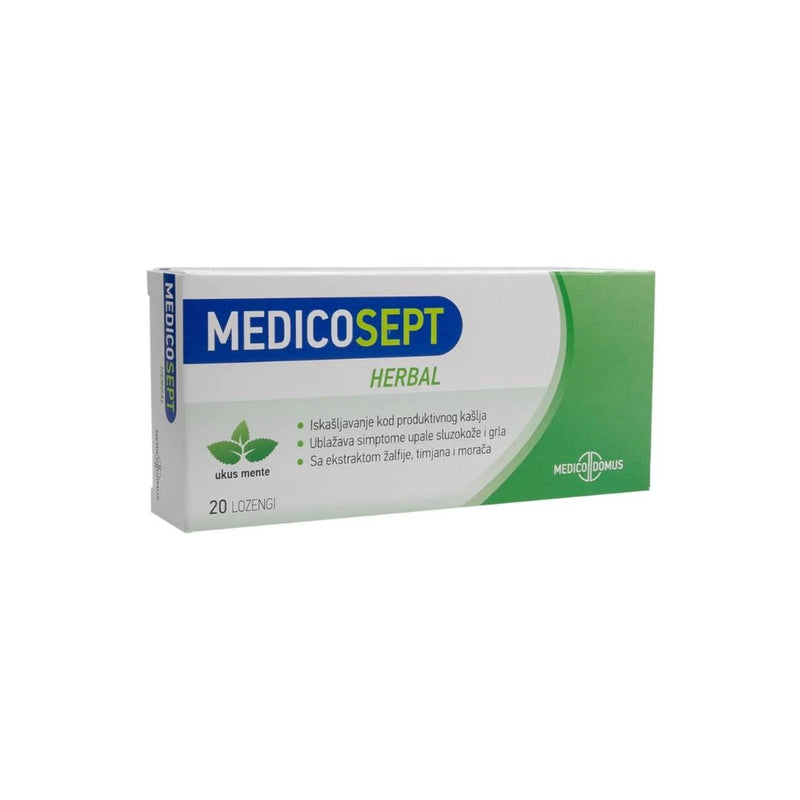 MEDICOSEPT HERBAL LOZ.A20