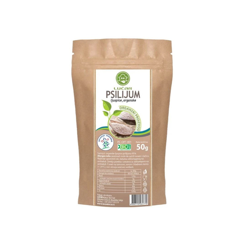 PSILIJUM LJUSPICE ORGANIC 50G