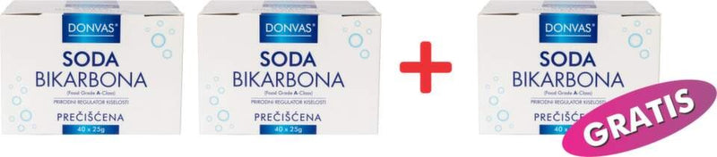 SODA BIKARBON.DONVAS KES40 2+1