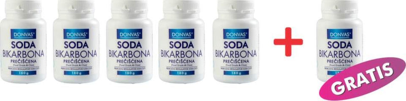 SODA BIKARBONA DONVAS 180G 5+1