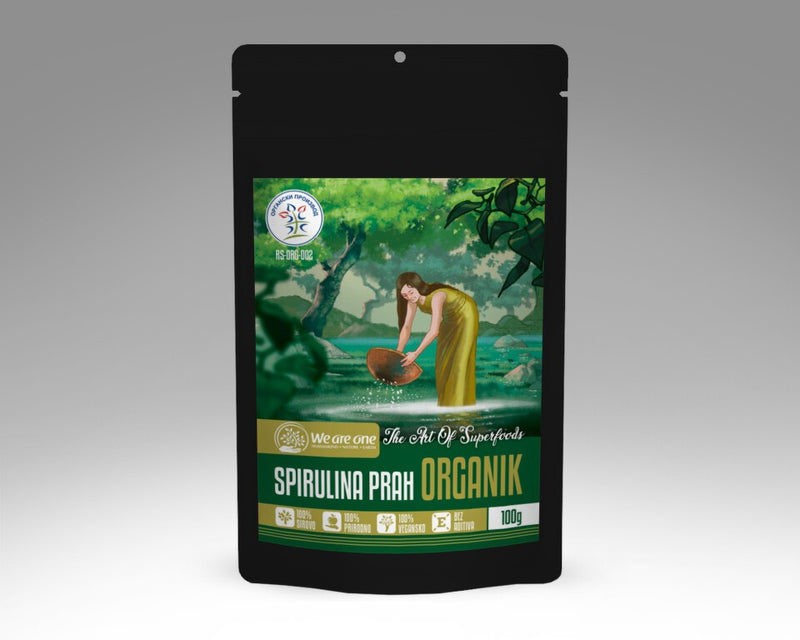 SPIRULINA PR ORG 100G