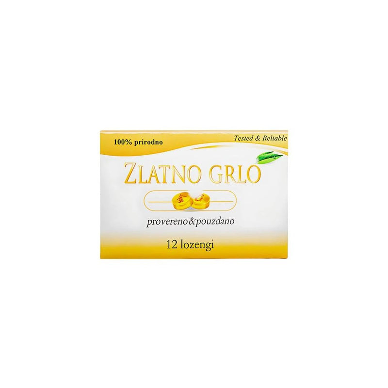 ZLATNO GRLO LOZENGE a 12
