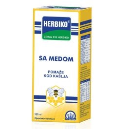 HERBIKO SIRUP PR.KASLJA SA MEDOM 125ML