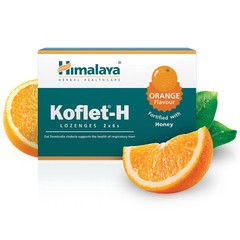 HIMALAYA KOFLET-H LOZENGE 12KOM-ORANGE
