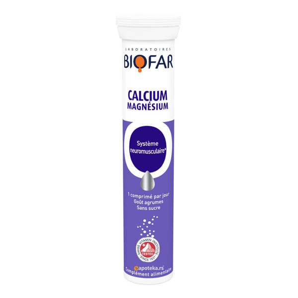 Biofar Calcium+magnezijum 20 Eff