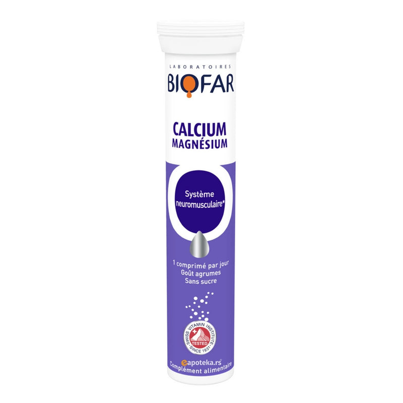Biofar Calcium+magnezijum 20 Eff