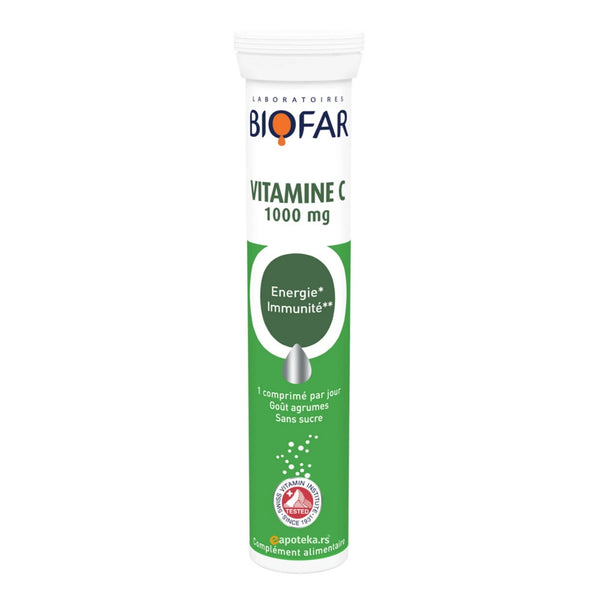 BIOFAR VIT C-1000MG A 20 EFF