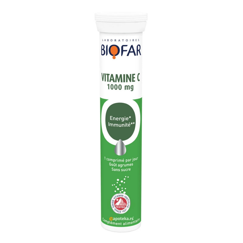 BIOFAR VIT C-1000MG A 20 EFF