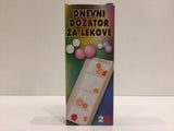DOZATOR DNEVNI ZA LEKOVE-2M