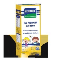HERBIKO DECIJI SIR.PR KASLJ.SA MED.125ML