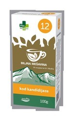 Biljna Apoteka Dr. Nikolic Plus Ph-caj Br.12-kod Kandidijaze a100G