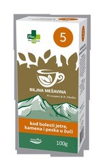 Biljna Apoteka Dr. Nikolic Plus Ph-caj Br.5-kod Kam U Zuci a100GR