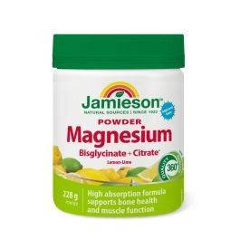 Jamieson Laboratories Ltd Jamieson-magnezijum Bisglicinat I Citrat 228g Prah