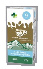 Biljna Apoteka Dr. Nikolic Plus Ph-caj Br.9-kod Infe.uro.tr. a100GR