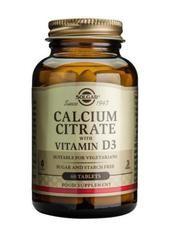 Solgar Calcium Citrat+vit.d3 a60TBL