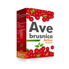 Ave Pharmaceutical Doo Beograd Ave Brusnica Active 20 Caps Ave