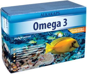 Alkaloid Ad Alkakaps-omega 3 kapsula 60x500mg