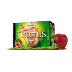 Fructus Doo Fructus-jabuka+cimet Prem.20/1 Fil.