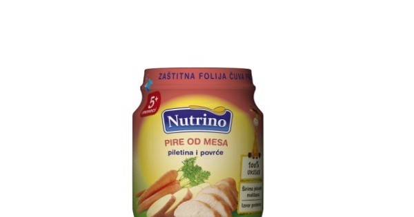 Nutrino Pire Od Mesa Piletina Povrce 125g