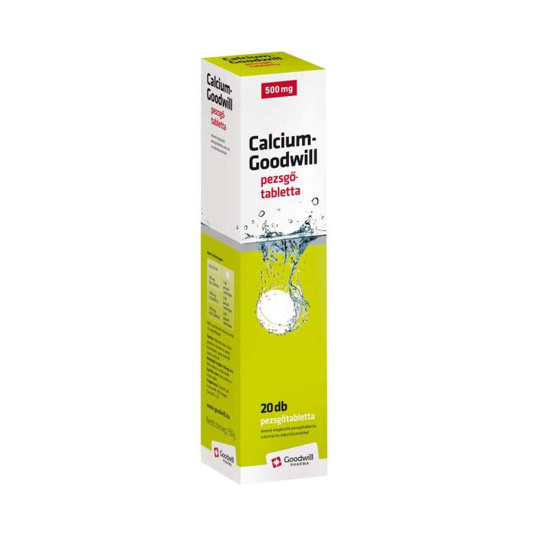КЕНДИ ООД Kalcijum Sum.tablete 20x500mg Goodwill