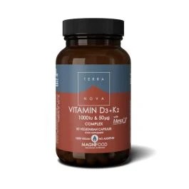 Terranova Vit D3+k2 1000ij kapsula 50x50mcg