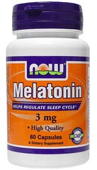 Now Foods Eoodnow Foods Eood Now-melatonin 60cpsx3mg