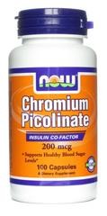 Now Foods Eoodnow Foods Eood Now-chromium Picolinate 100x200mcg