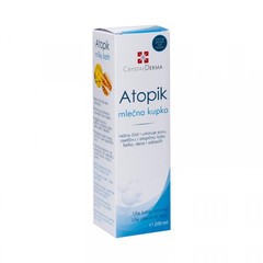 Crystal Derma Doo Beograd Derma+atopik Milky Bath 200ml
