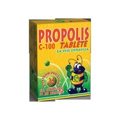 Eko Farm Export-import Doo Novi Sad Eko Propolis C-100 Narandza tableta 24 kom