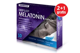 STRONG-DEEP SLEEP MELAT.10X1MG 2+1GR.