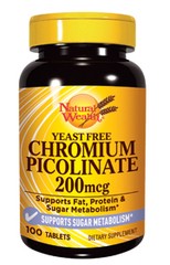 Natural Wealth Nutrition Corp Nw-hrom Pikolinat 100x200mcg