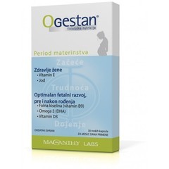 Besins Manufacturing Belgium Ogestan kapsula 30 kom