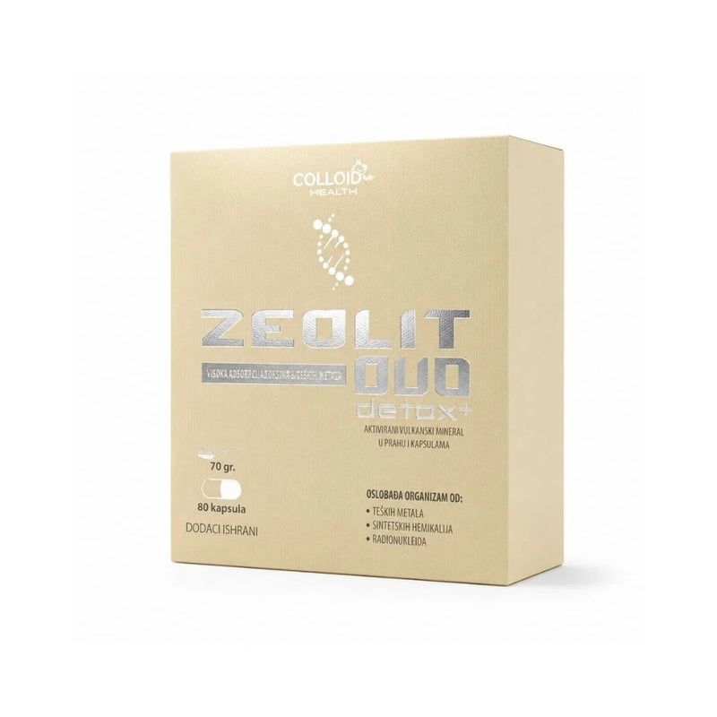 Koloid Doo Beograd Zeolit Duo Detox Prah 70g+80 Kapsula