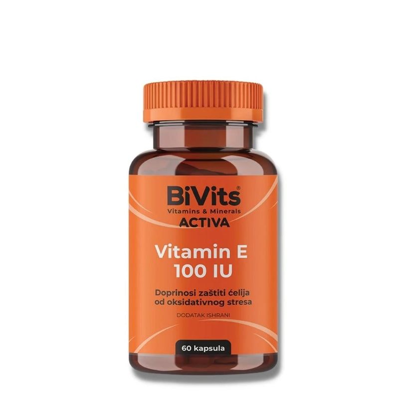 Abela Pharm Bivits Activa Vitamin E 100iu kapsula 60 kom