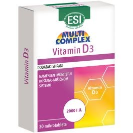 Esi Srl Bgb-vitamin D 2000 Iu tableta 30 kom