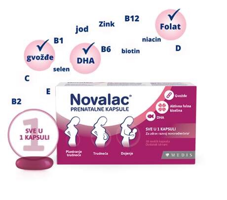 Novalac Prenatal 30 Soft Gels Pr. Rs