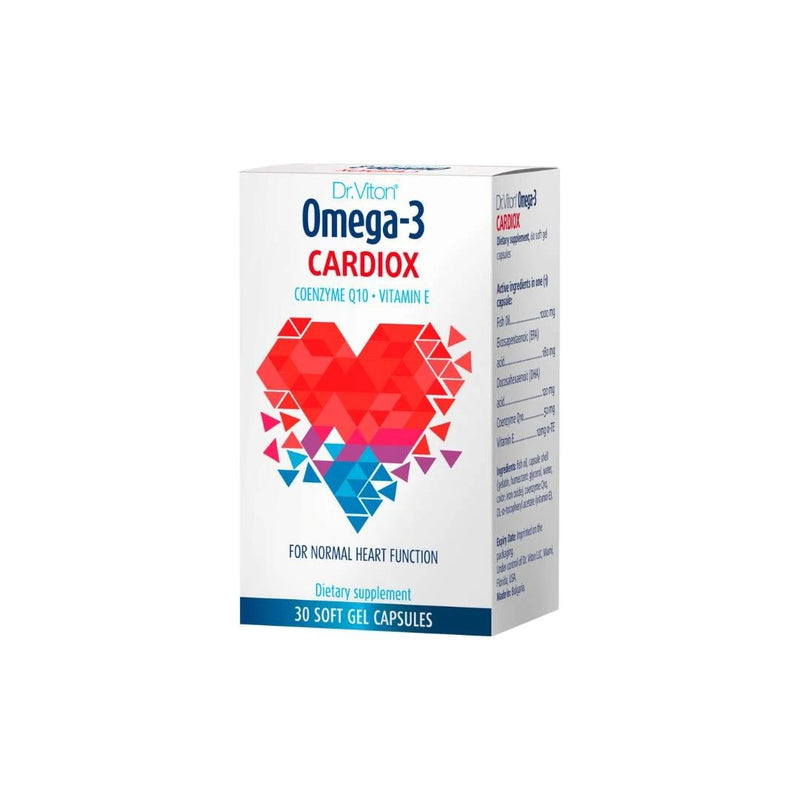 Fortex Nutraceuticals Ltd Omega-3 Cardiox, 30 Mekih Kps Dr Viton