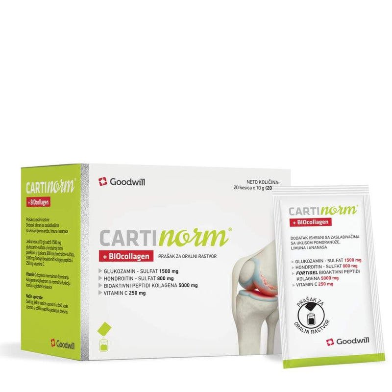 Goodwill Pharma Cartinorm+biocollagen Kes 20 kom