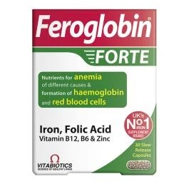Vitabiotics-feroglobin Forte kapsula 30 kom