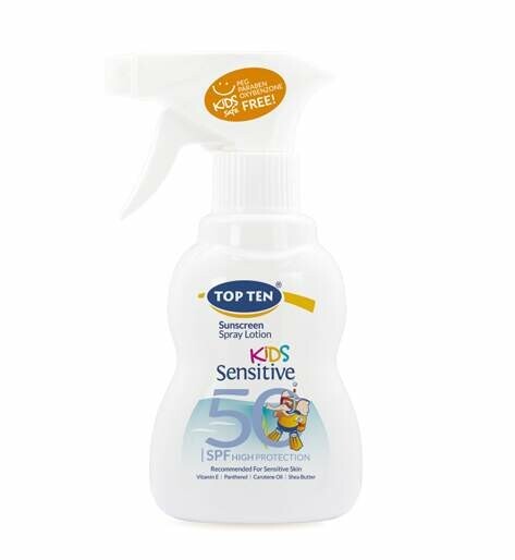 Park Ag Doo Top Ten Kids Sensitive Losion Za Suncanje - Spray SPF 50