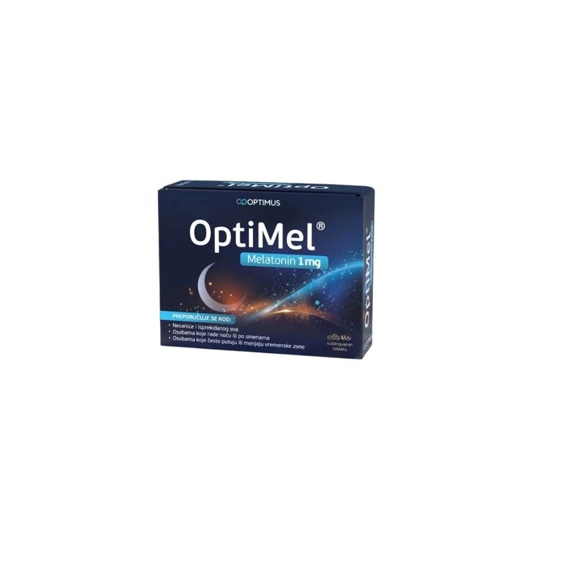 Optimus Optimel Melatonin Sublingvalne tableta 15x15 Blister