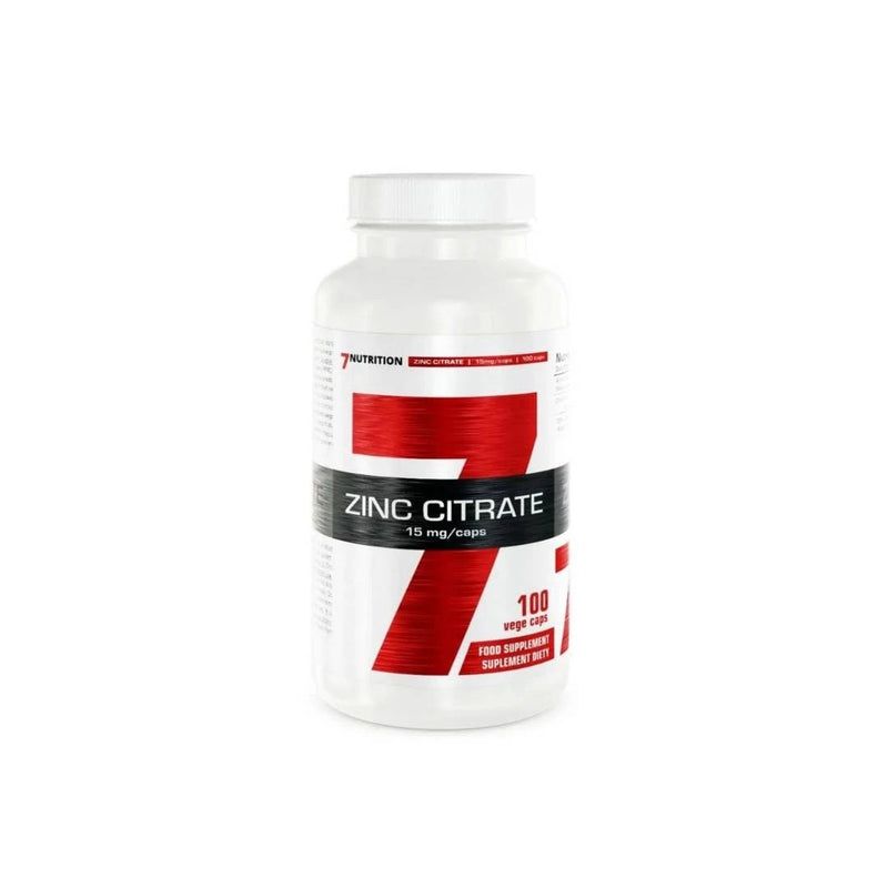 7nutrition 7 Nutrition Zinc Citrate 15mg- 100 Vege Kapsula