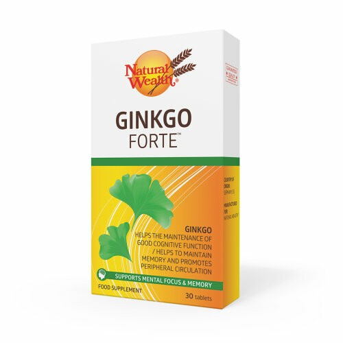 Natural Wealth Nutrition Corp Nw-ginkgo Forte 30 tableta