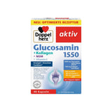 Queisser Pharma Gmbh & Co Kg Dh Aktiv Glukozamin 1550+kolagen+msm+ Vitamin C, 40 kapsula