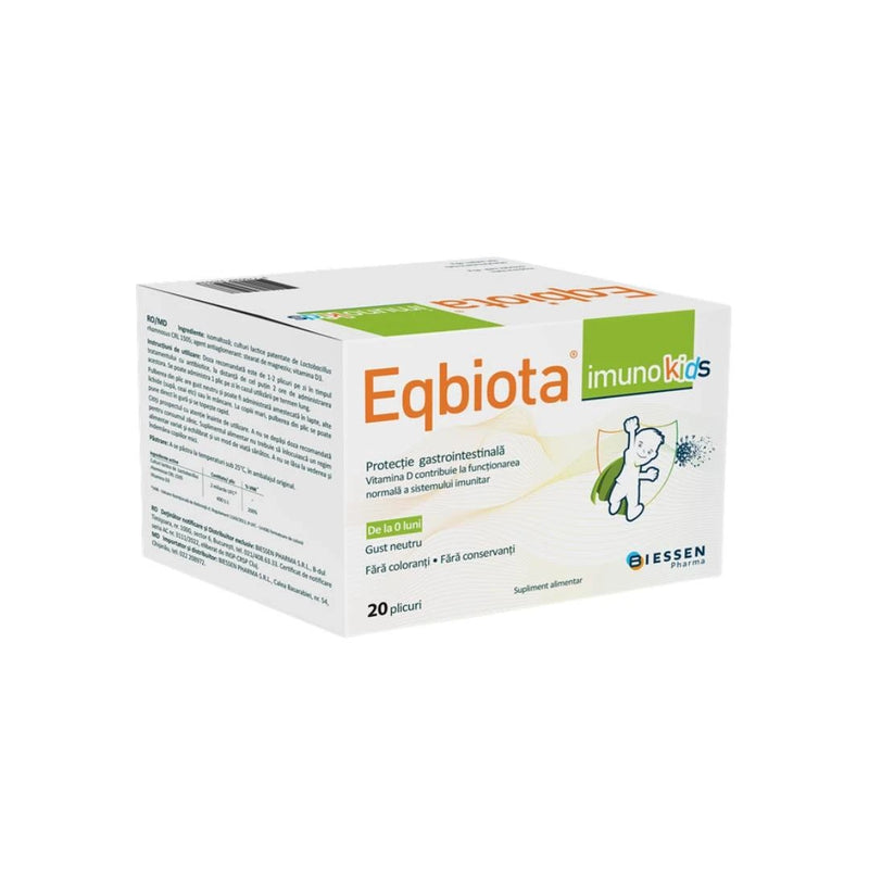 Besins Manufacturing Belgium Eqbiota Imuno Kids 20 kom Kesica