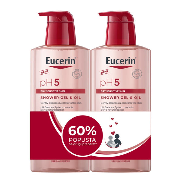 Eucerin Box Ph5 99316 1+1 Na Drugi -60% 400+400ml