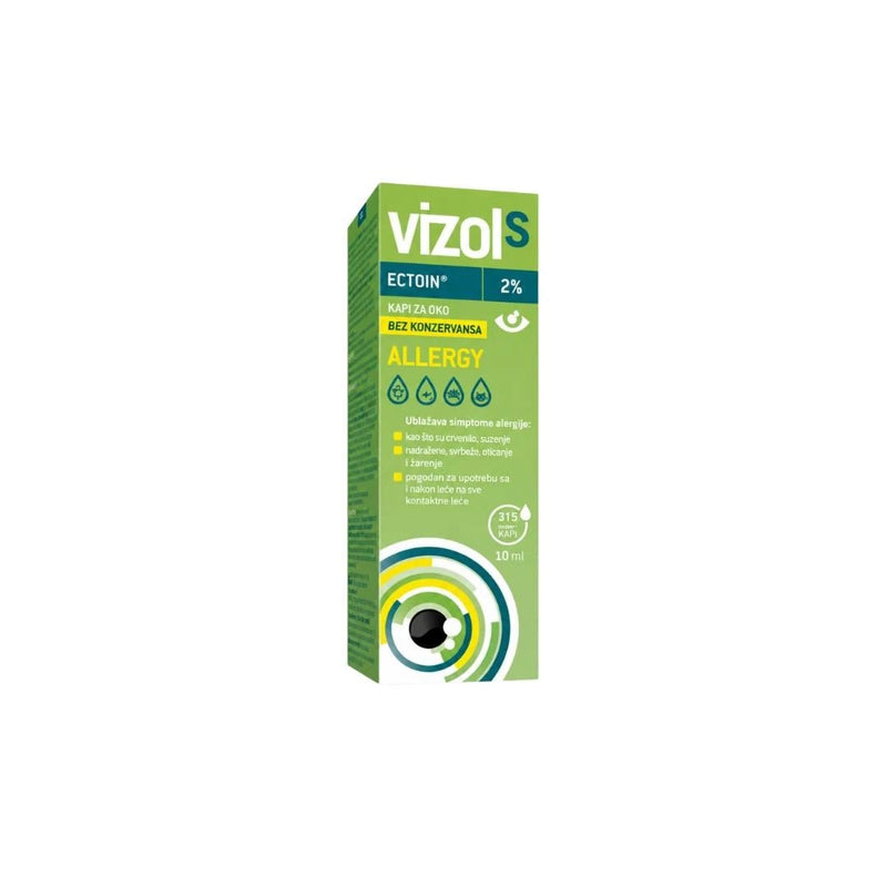 Jadranska Galenska Laboratorija Vizol S Allergy kapi za oci 10ml