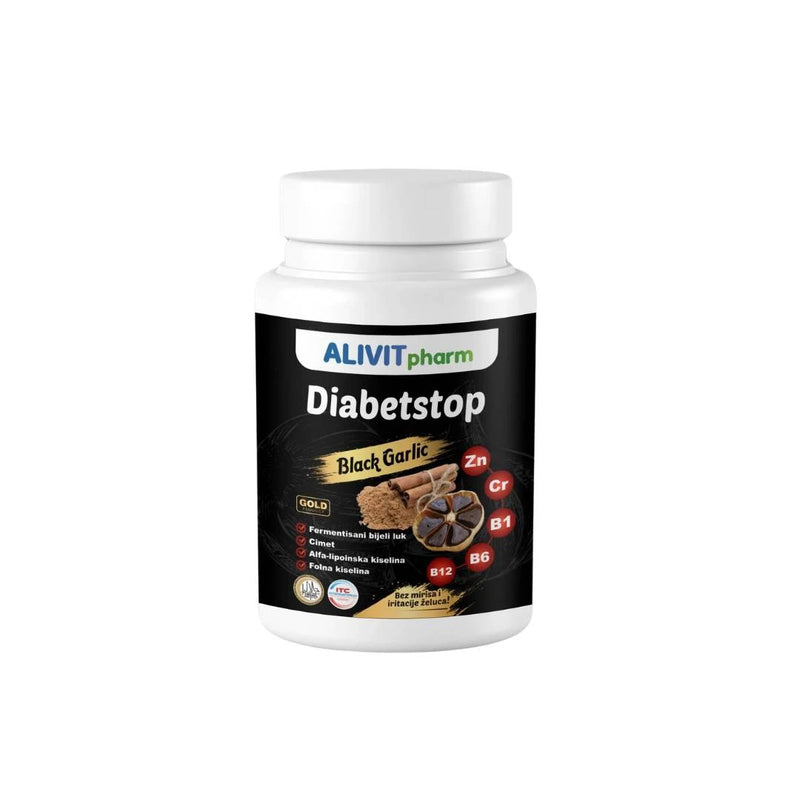 Alivit Black Garlic Diabetstop 90cps
