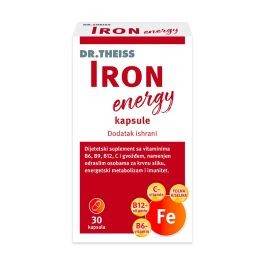 Dr Theiss Iron Energy kapsula 30 kom
