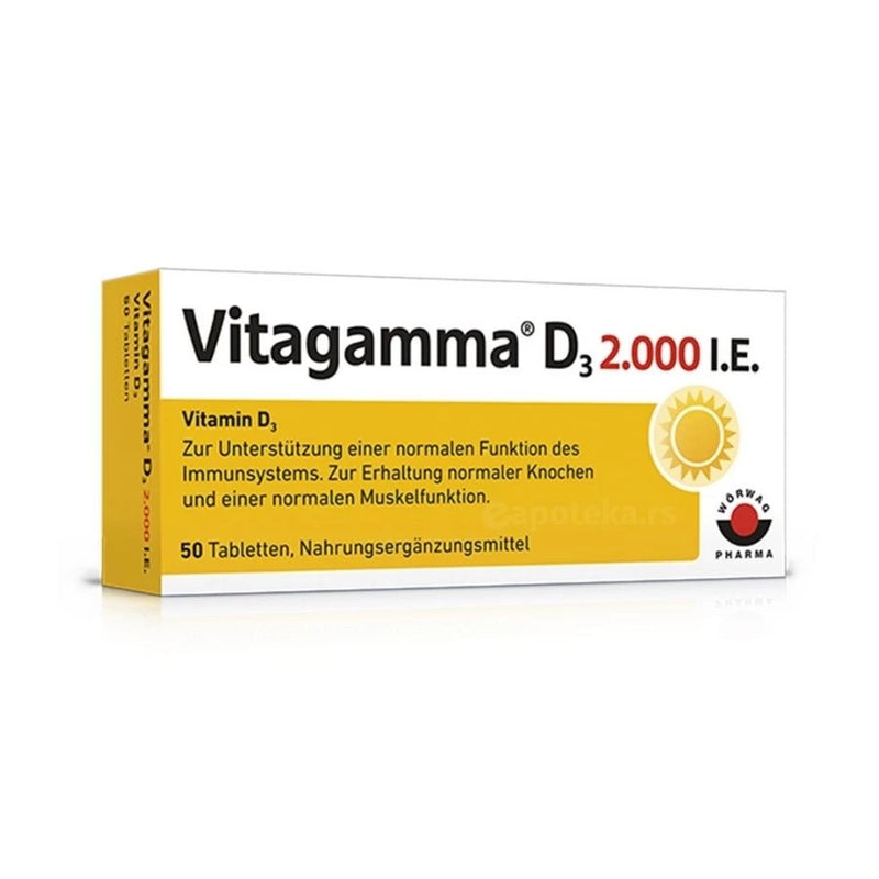 Mauerm Vitagamma D3 2000ij tableta 50 kom
